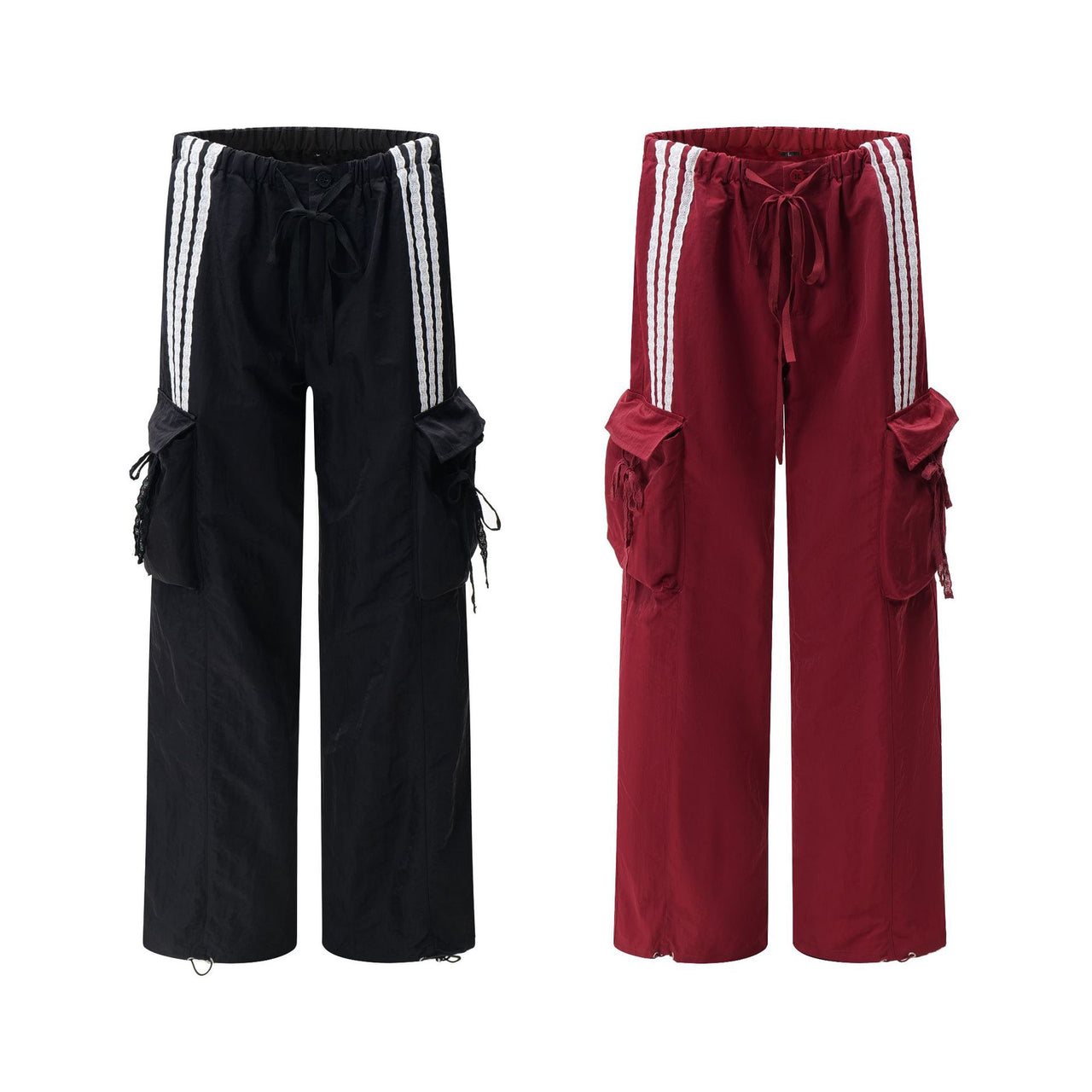 Omirad Stripe Cargo Track Pants