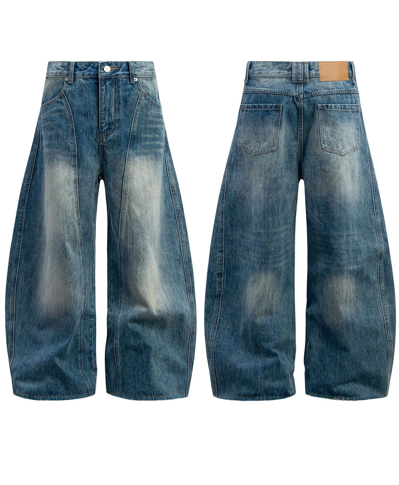 Vintage Wash Scimitar Jeans
