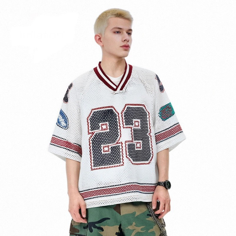 Vintage Style Number 23 Graphic Sports Tee