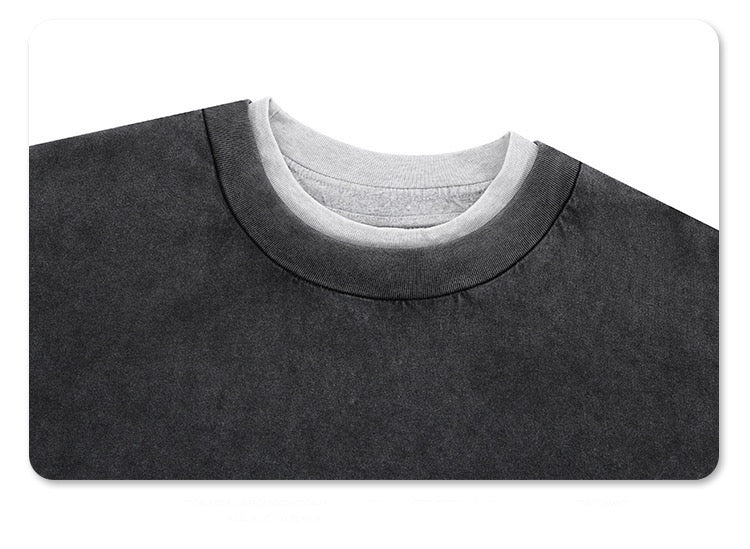 Patchwork Vintage Double Layer Tee