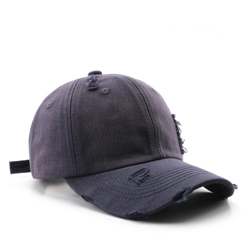 Washed Distressed Solid Color Hat