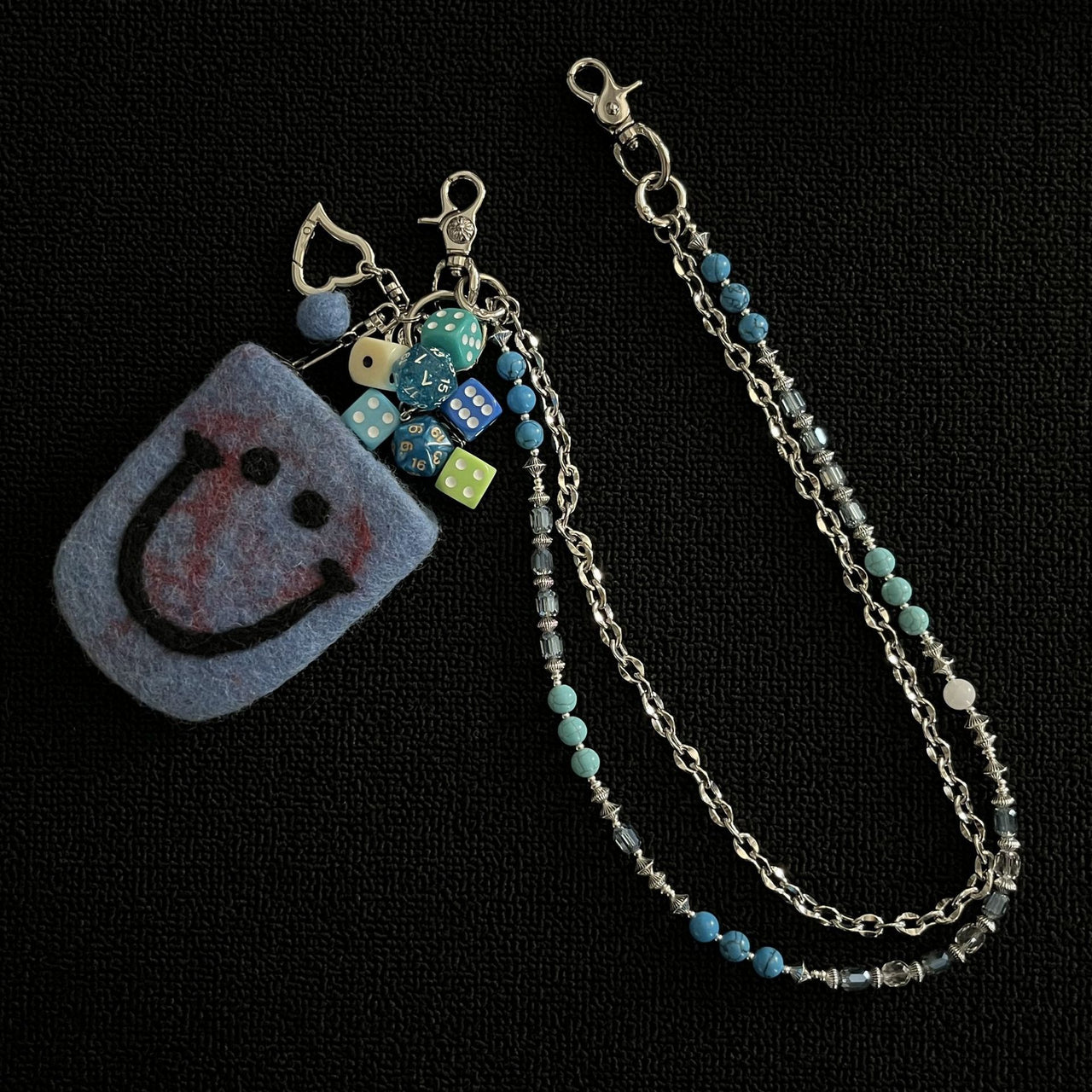 Omirad “Dice Charm Wallet Chain”