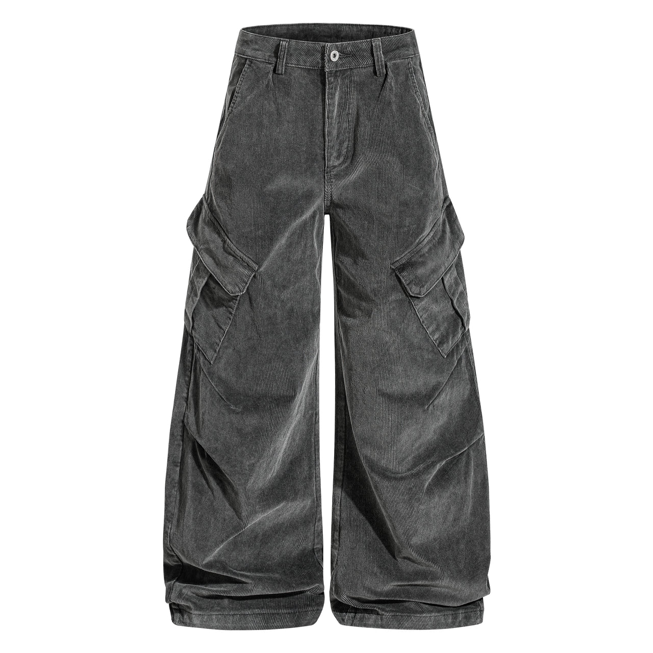 Omirad Washed Cargo Barrel Pants