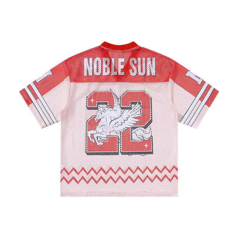 Omirad “Noble Sun 22” Mesh Jersey T-Shirt