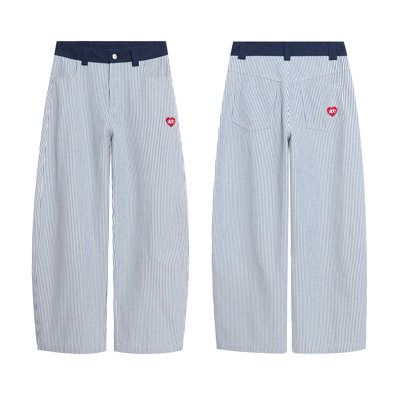 American Striped Casual Pants