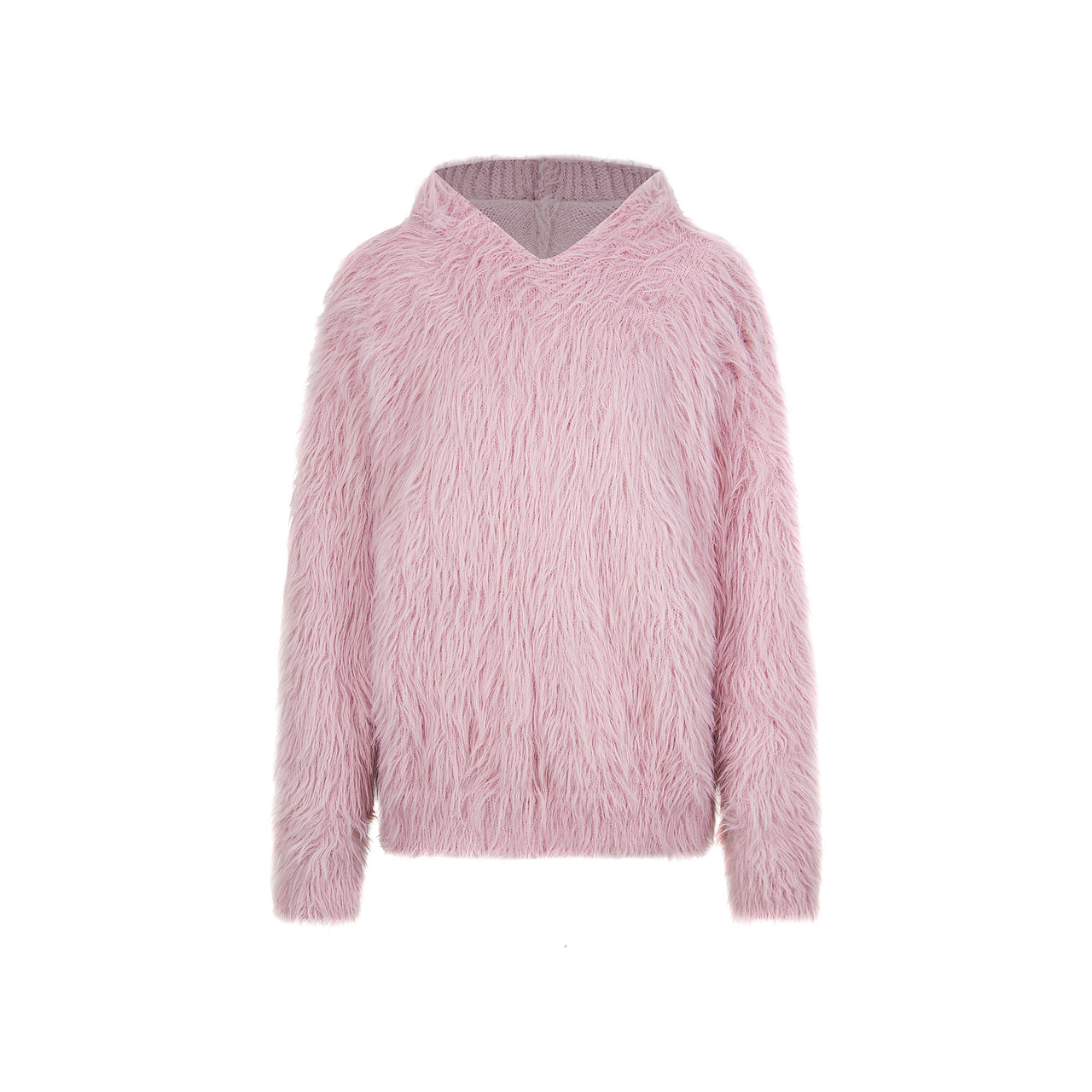 Omirad Long-Fur Graphic Sweater