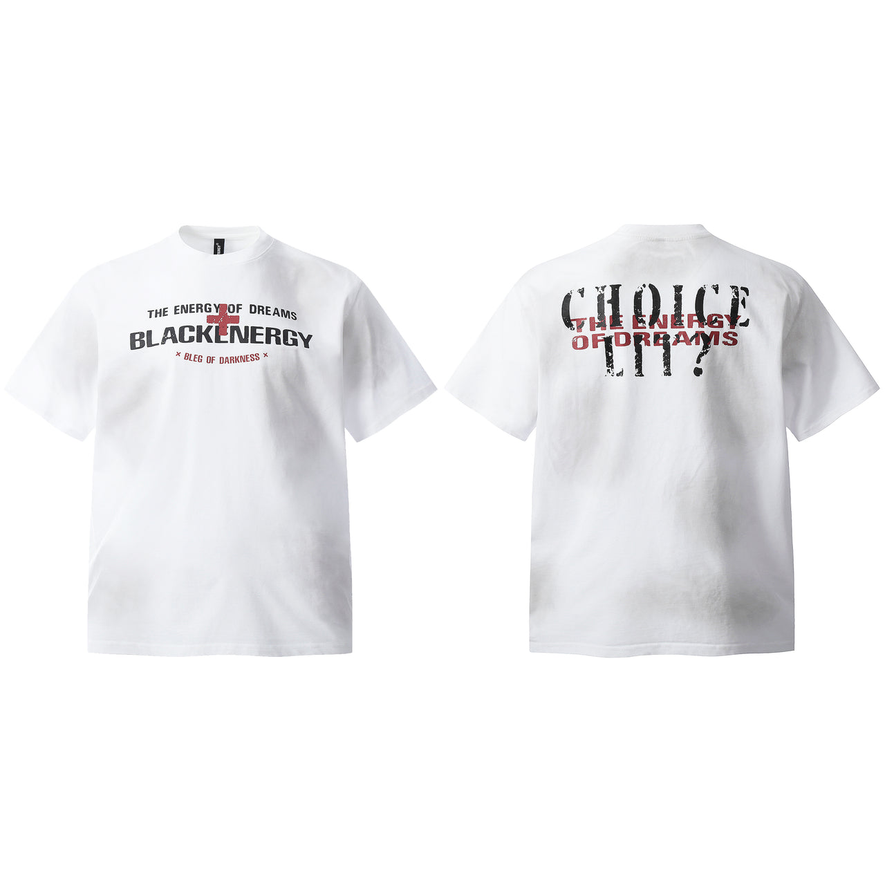 American Dirty Dyed Digital Print Tee