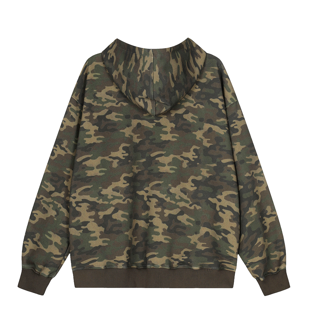 Omirad Camo Chenille Patch Half-Zip Hoodie