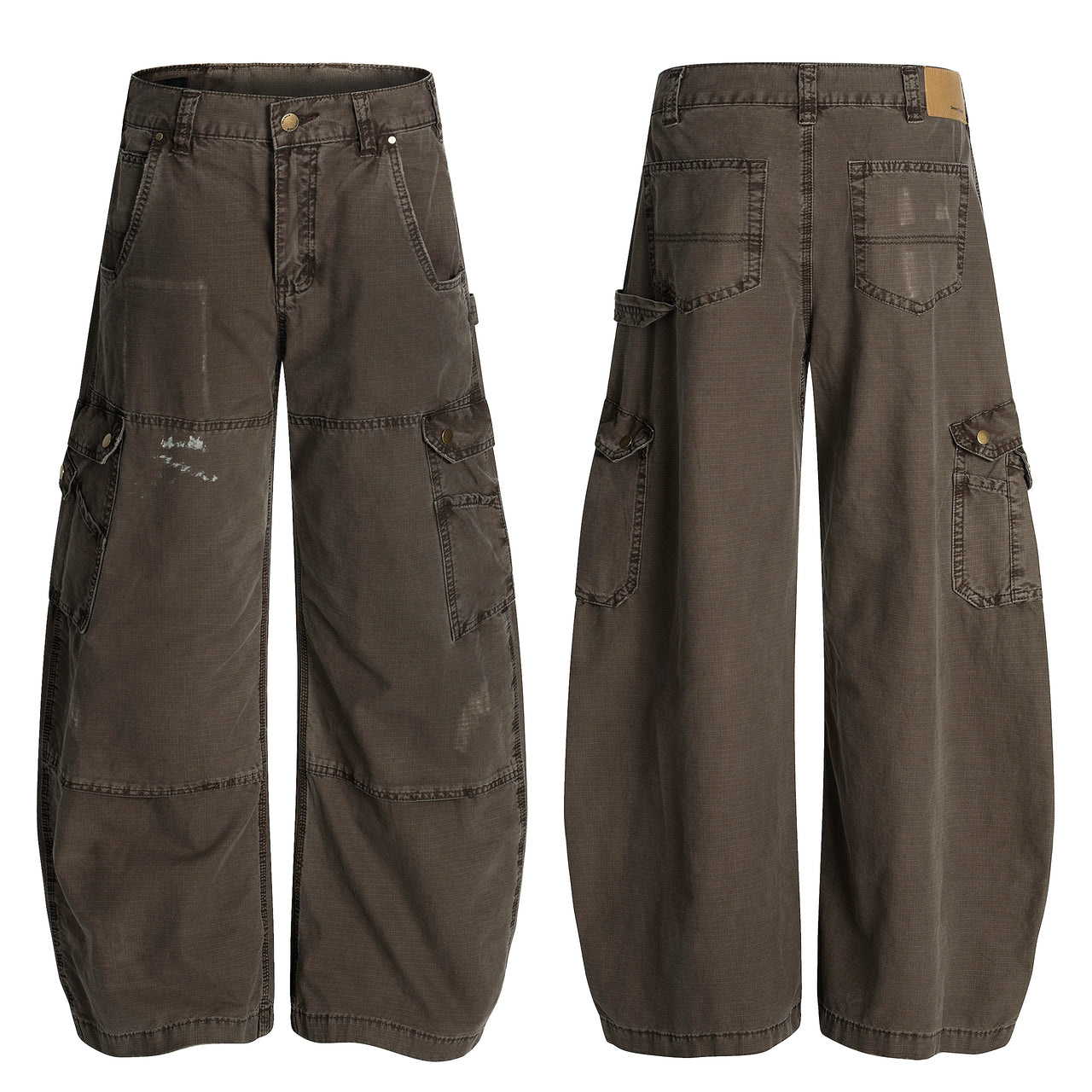 Omirad Utility Distressed Cargo Pants