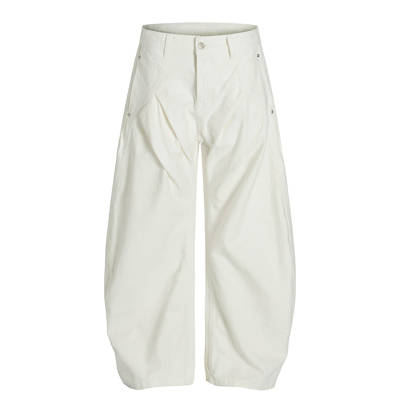 Omirad Sculpted Wide-Leg Pants