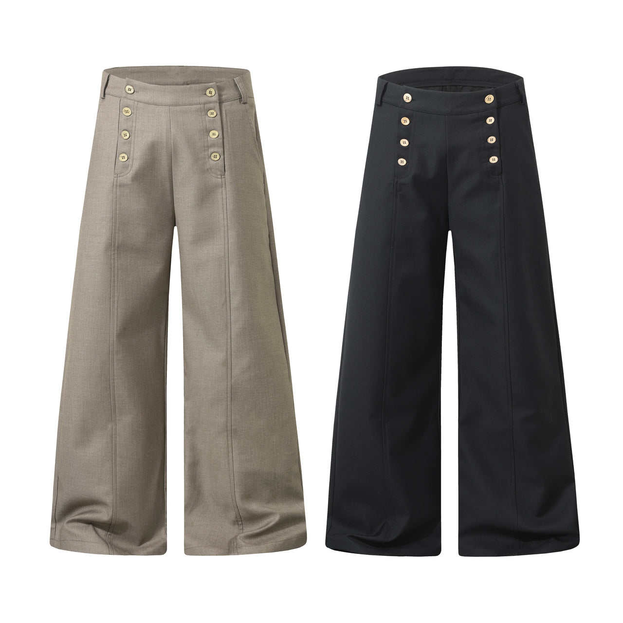 American Streetwear Front Tie Casual Pants