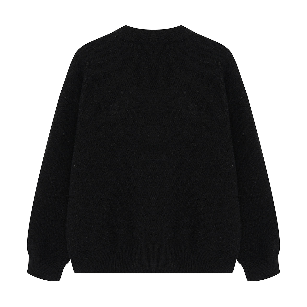 Omirad Classic Retro Patch Knit Cardigan