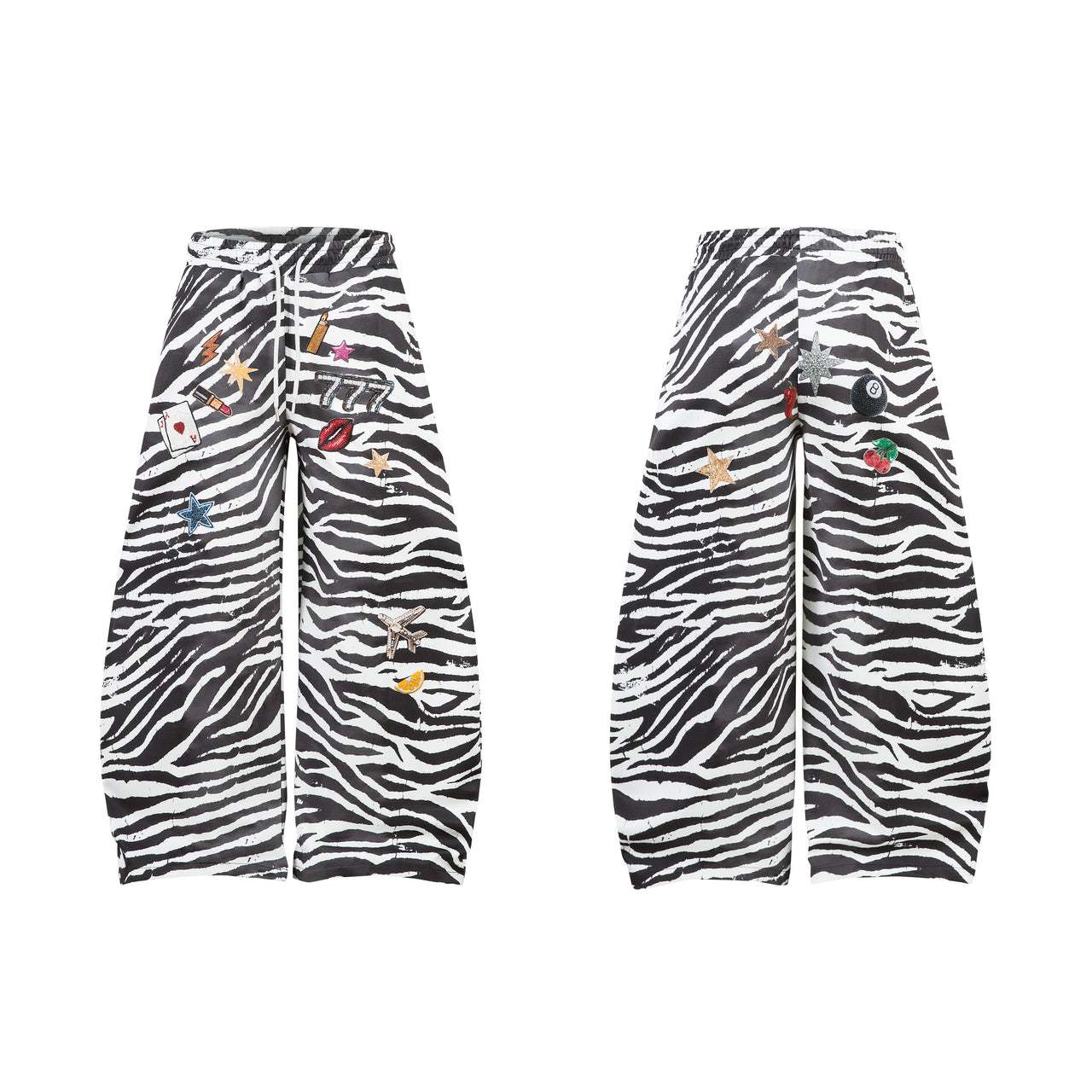 Omirad Zebra Patch Barrel Pants