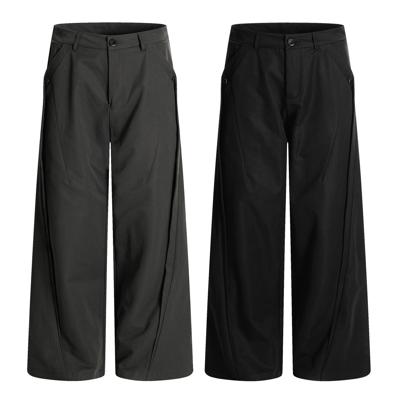 American Vintage Pleated Casual Pants