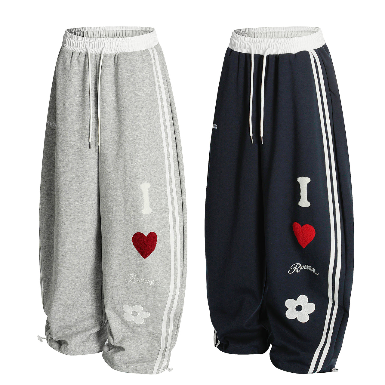 Omirad Heart & Daisy Track Pants