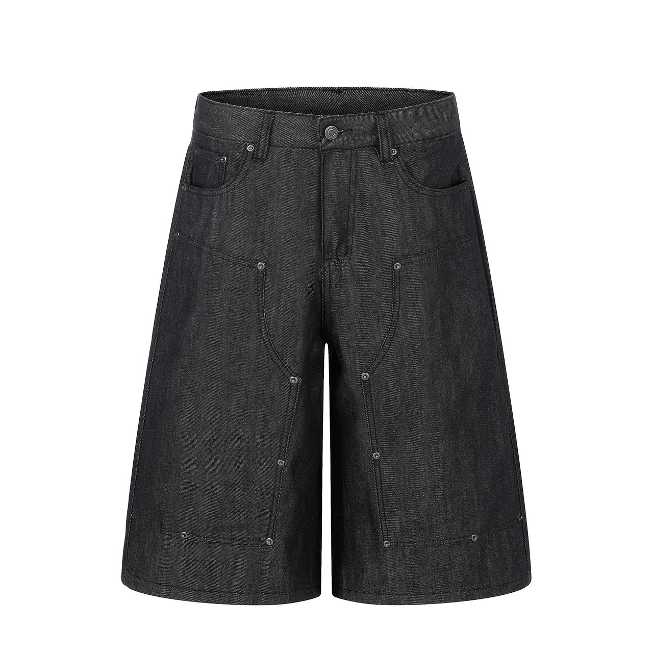 Omirad Raw Denim Baggy Shorts