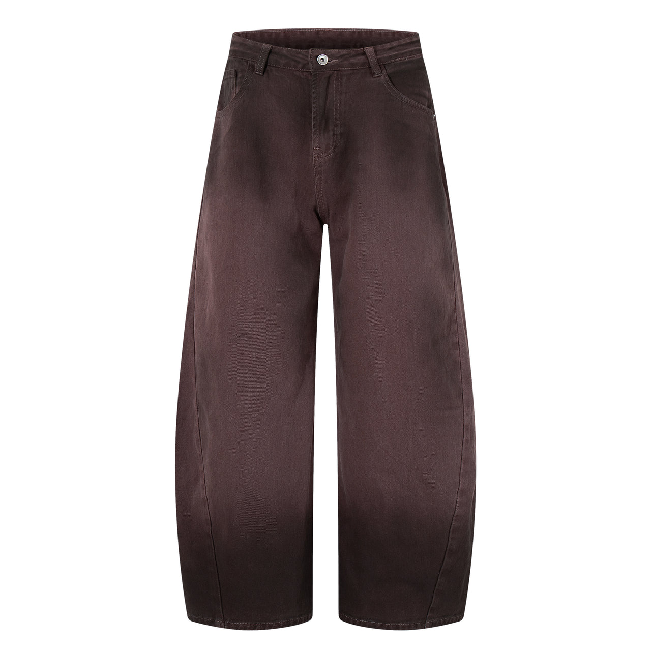 Vintage American Minimalist Curved-Leg Jeans