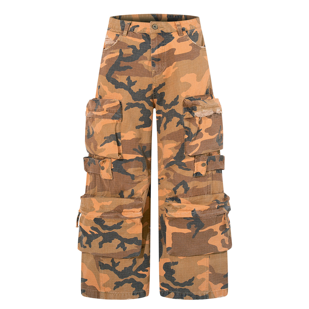 Omirad Heavy Tactical Camo Multi-Pocket Cargo Pants