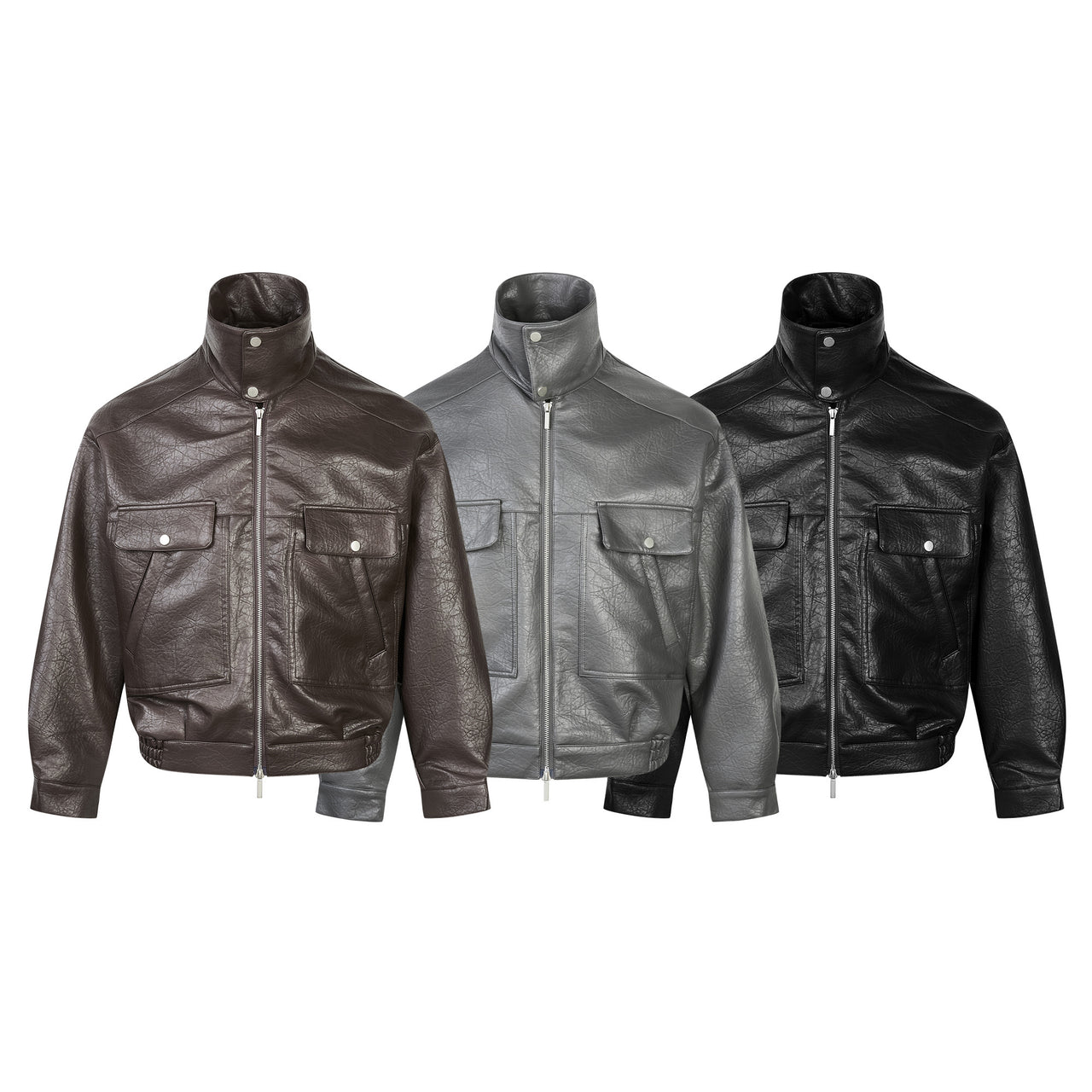Omirad Classic Utility PU Jacket