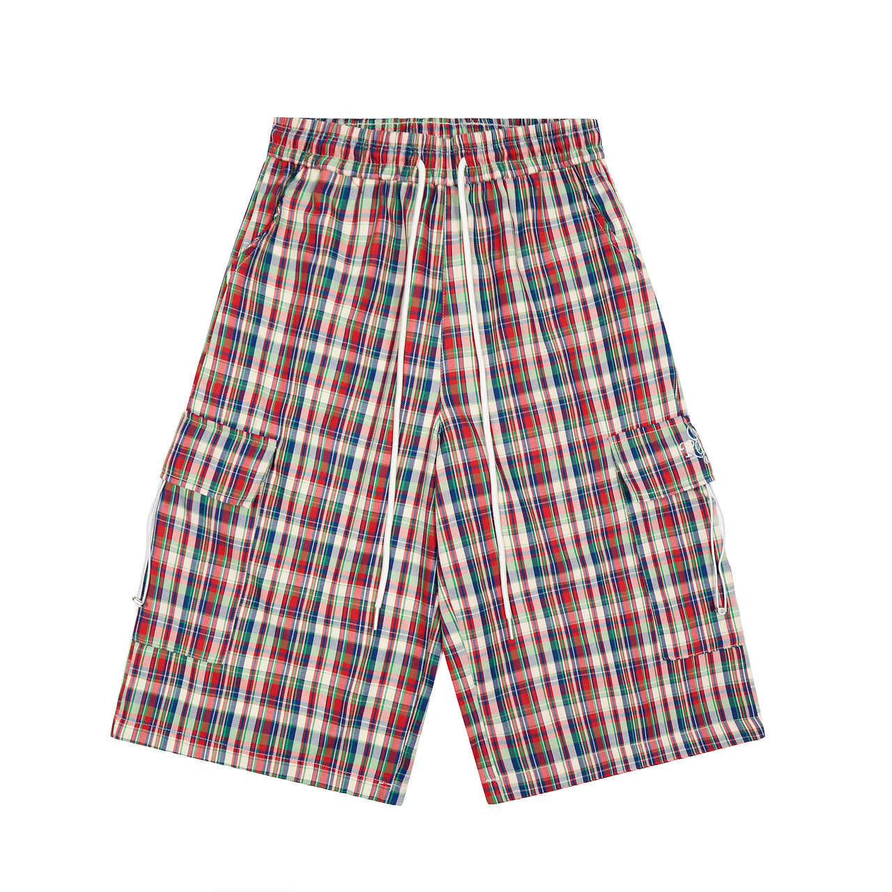 American Vintage Plaid Casual Shorts