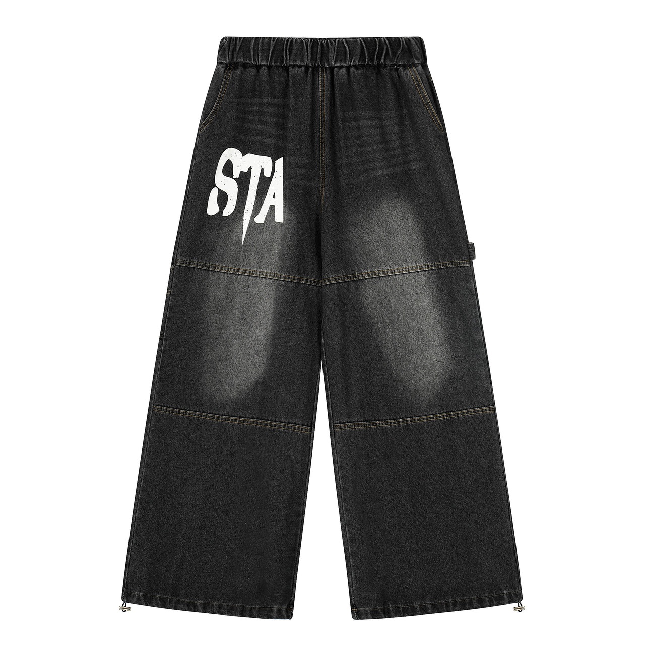 Omirad “Star Flag” Wide Denim Pants