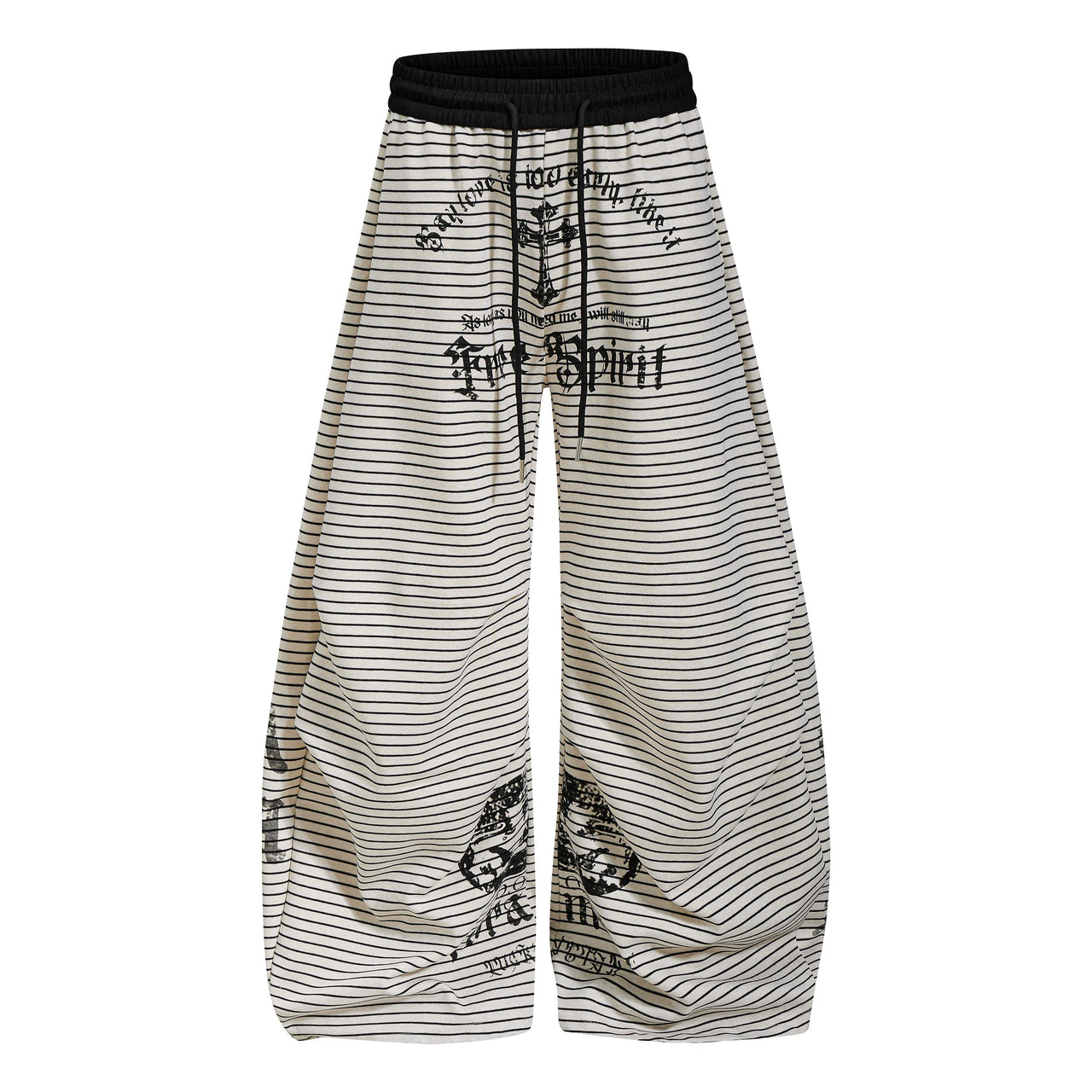 Omirad “Striped Gothic Draped Pants”