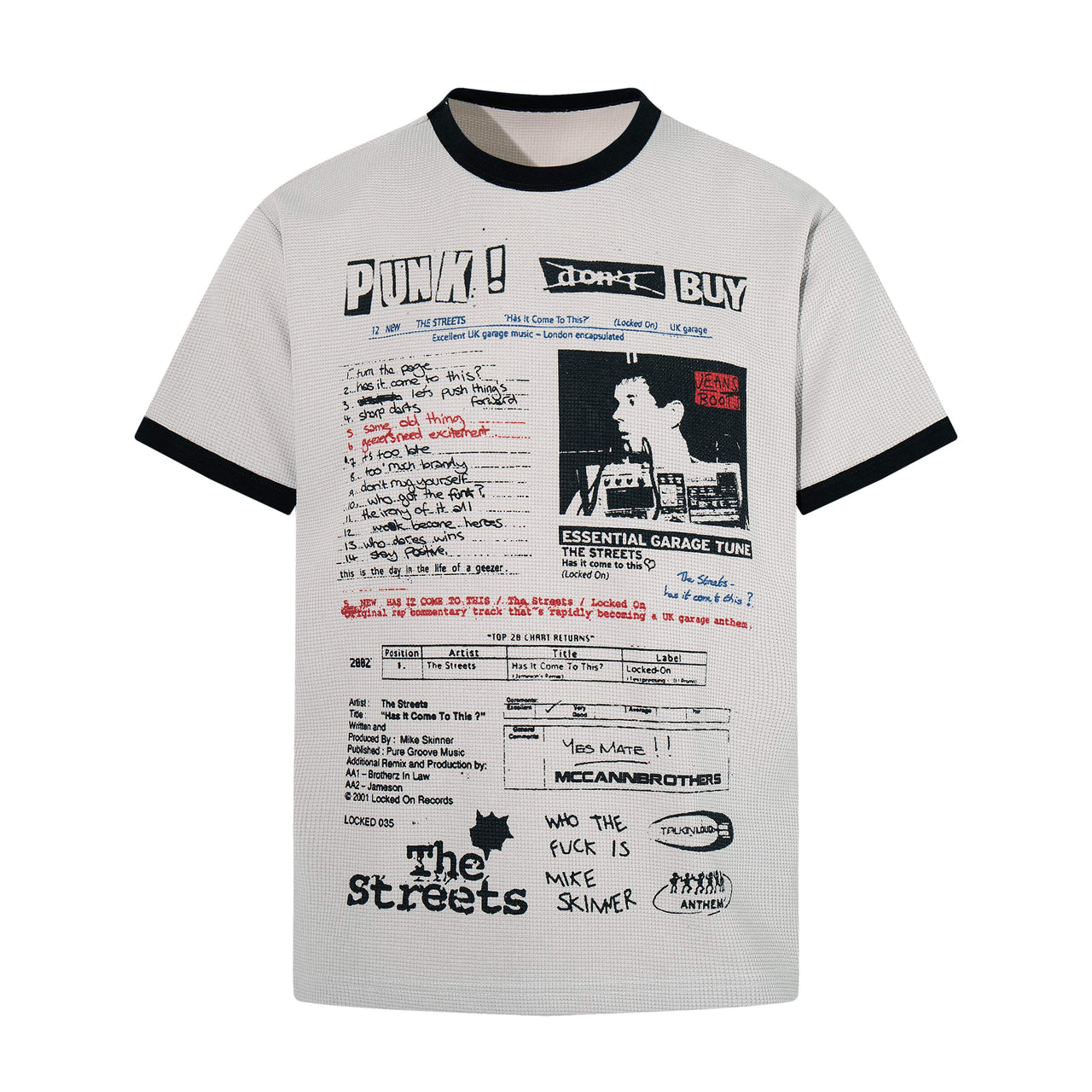Omirad Punk Editorial Graphic T-Shirt
