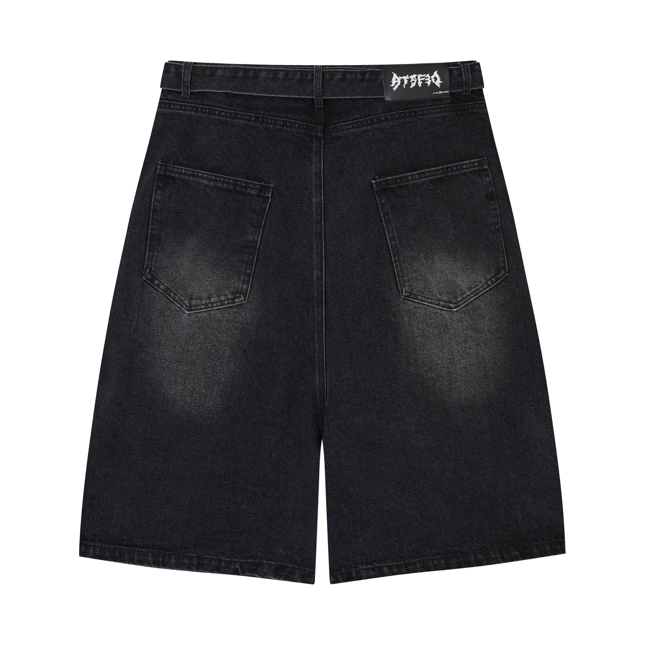 Omirad Web Panel Strap Denim Shorts