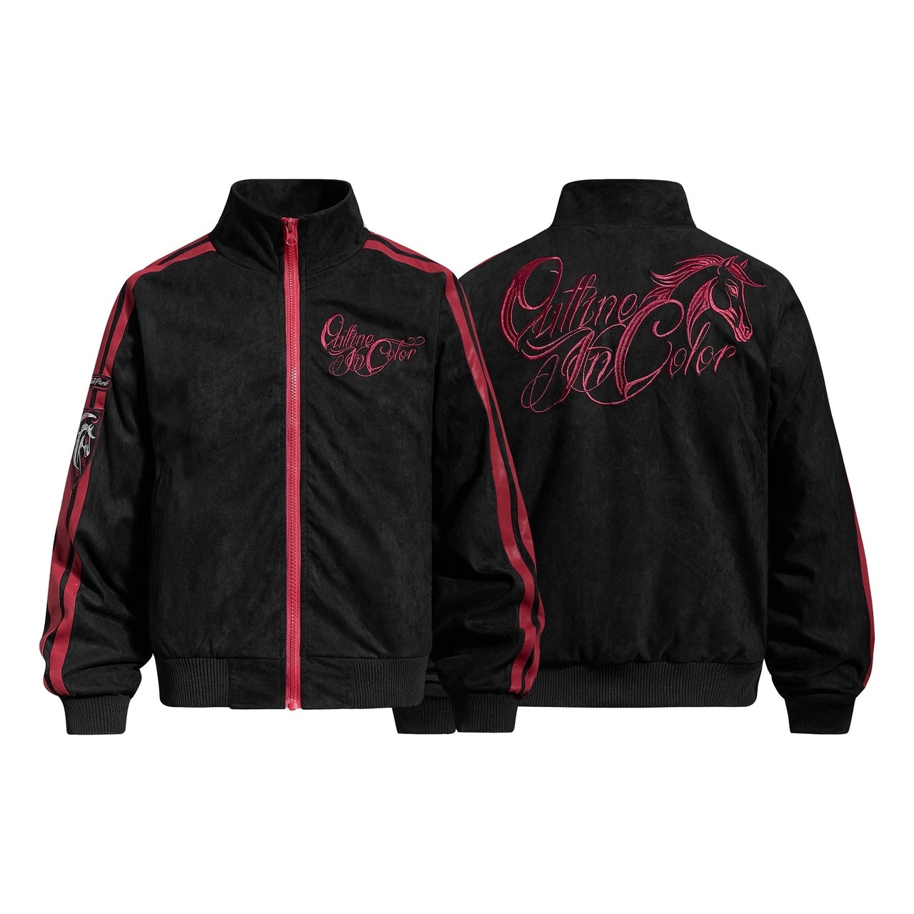 Omirad Embroidered Track Jacket