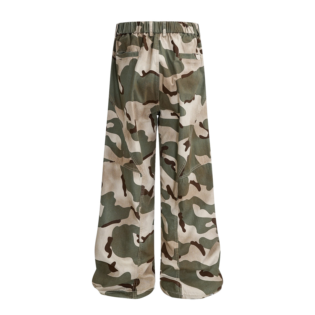 Omirad “Urban Camo Wide-Leg Pants”
