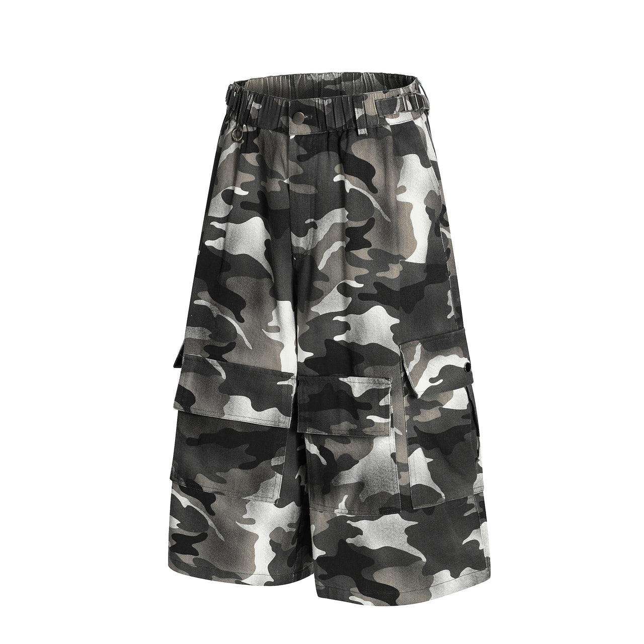 Omirad Elastic Camo Utility Shorts