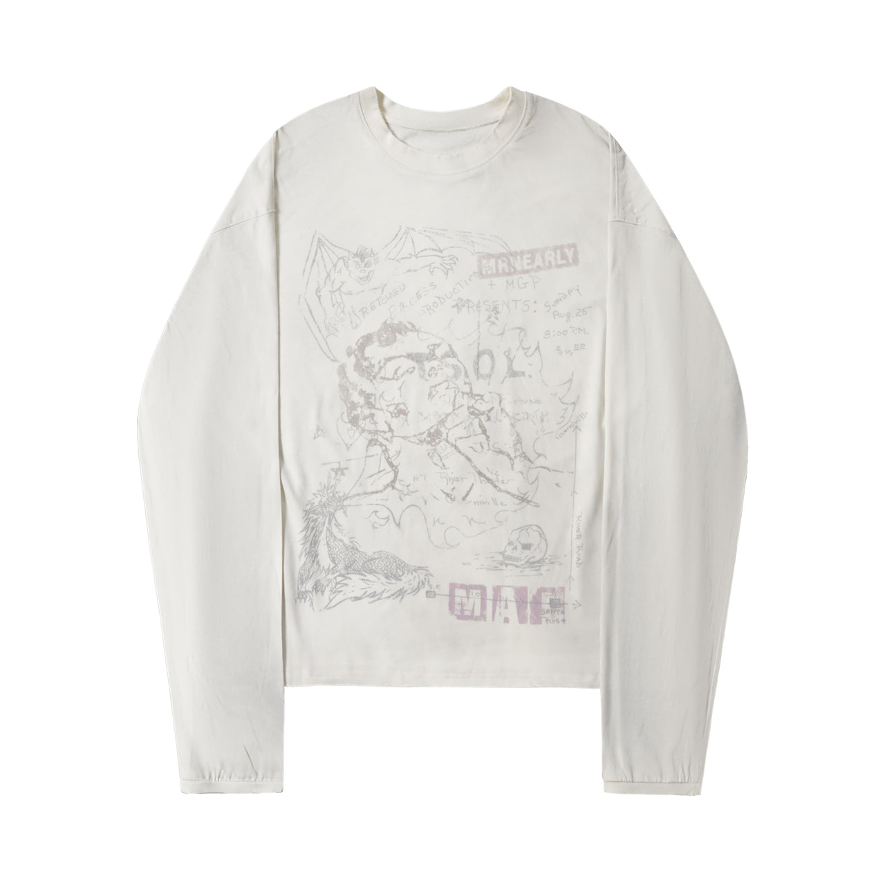 Vintage American Distressed Printed Sweatshirt