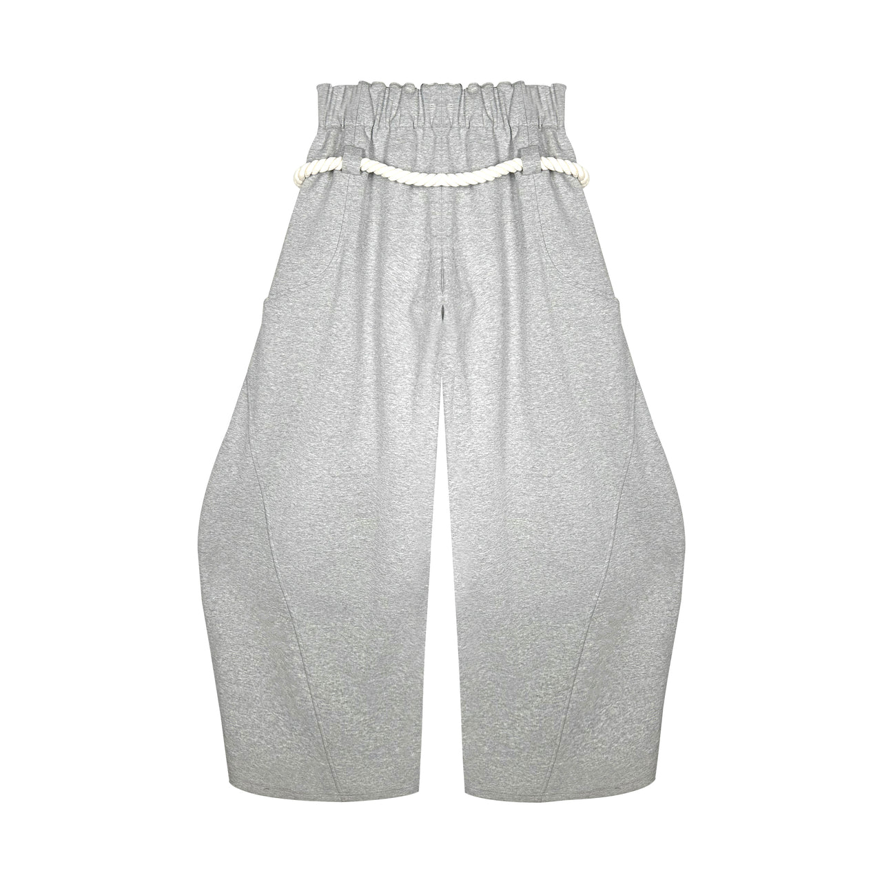 Omirad Rope-Tie Sculpted Sweatpants