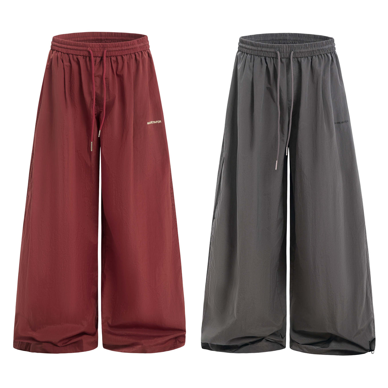 American Vintage Elastic Waist Casual Cargo Pants