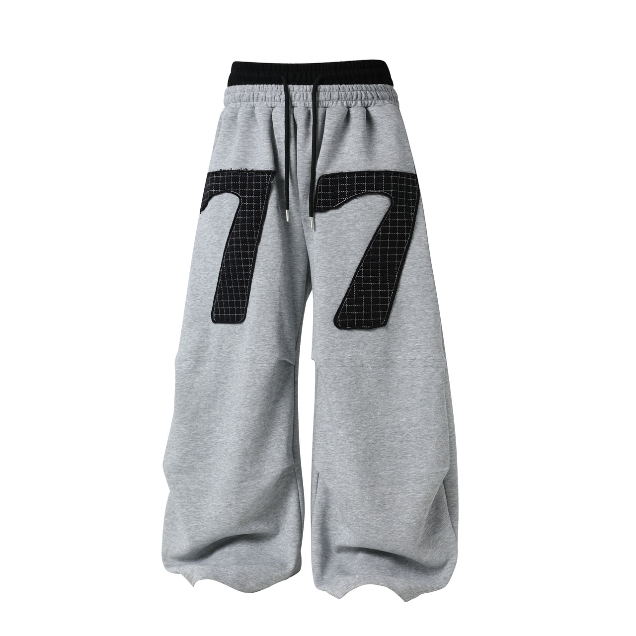 Omirad 77 Patchwork Wide-Leg Sweatpants