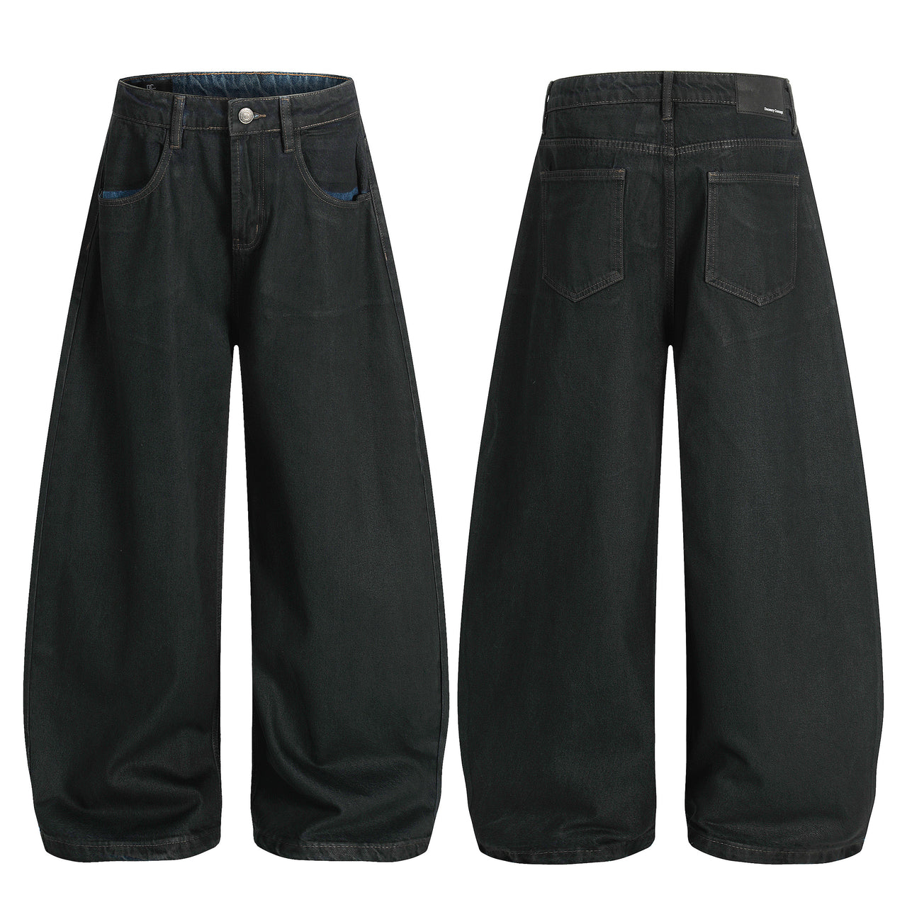 Omirad Minimal Curved Denim Pants