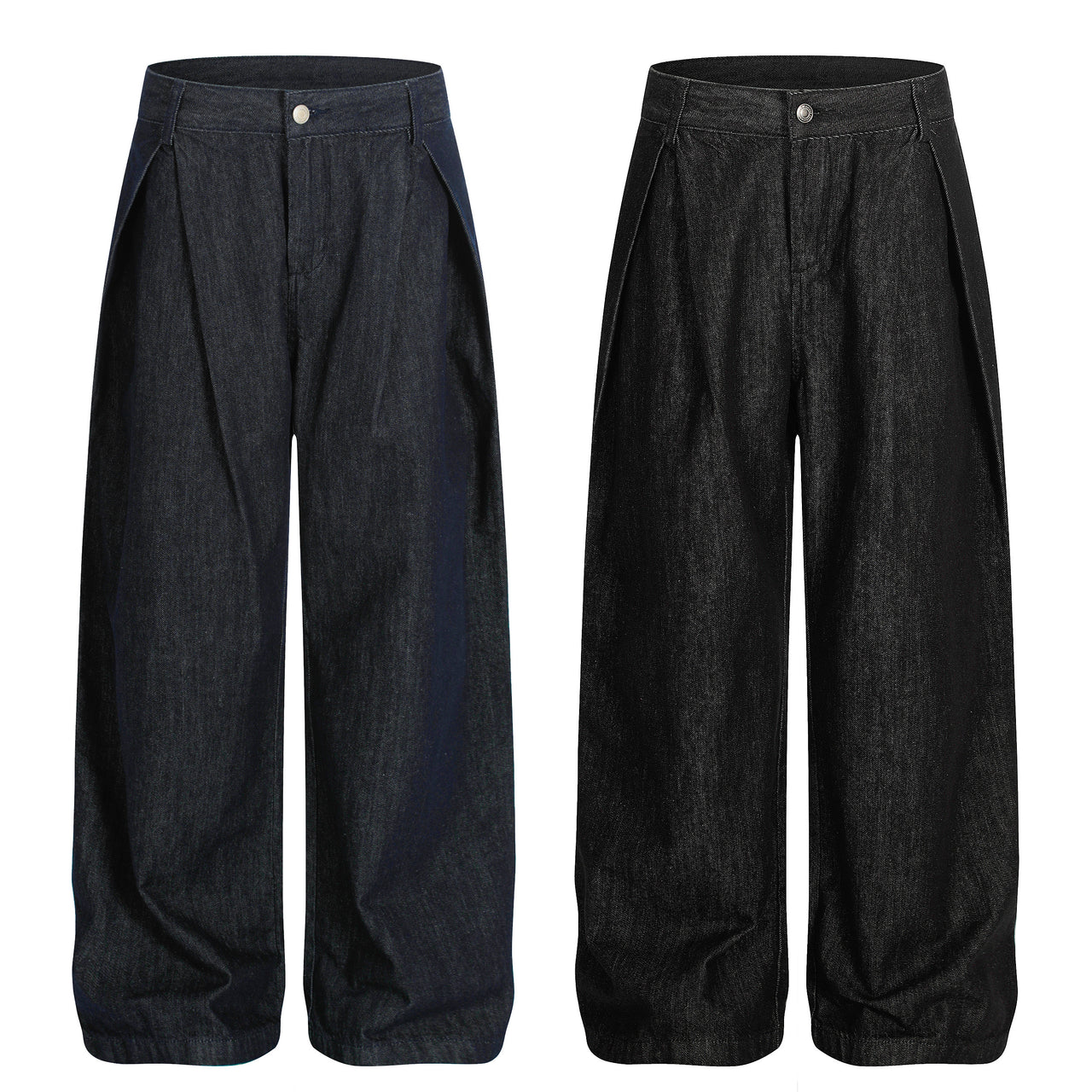 Omirad Minimal Curved Denim Pants