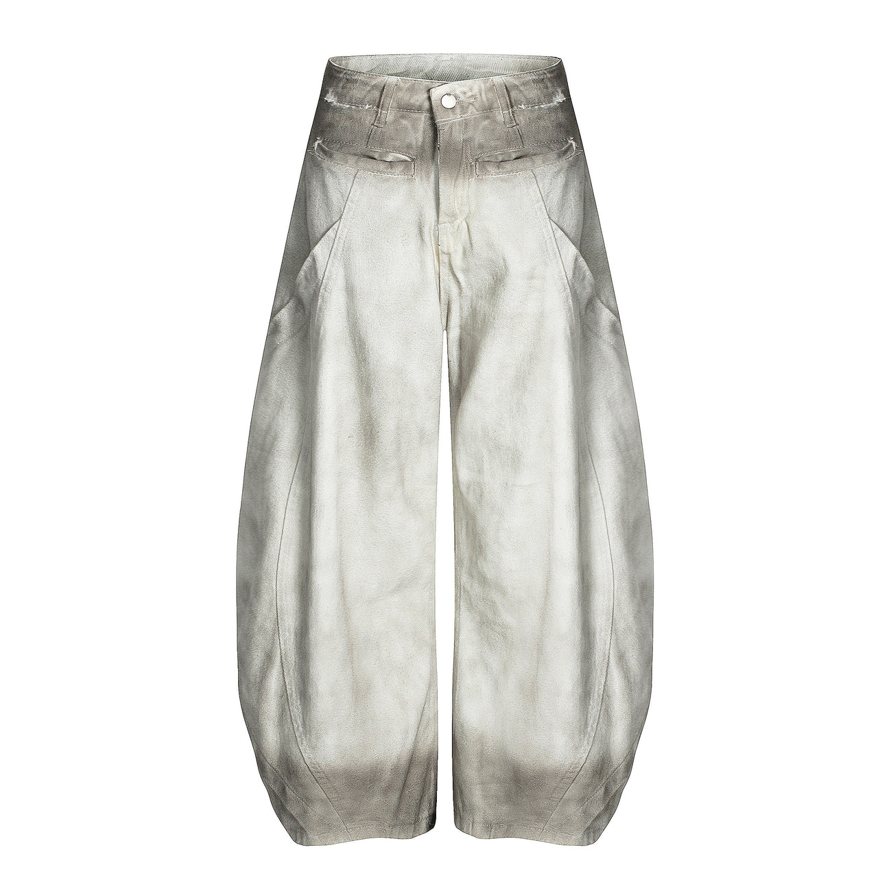 American Vintage Dirty Dye Curved Blade Jeans