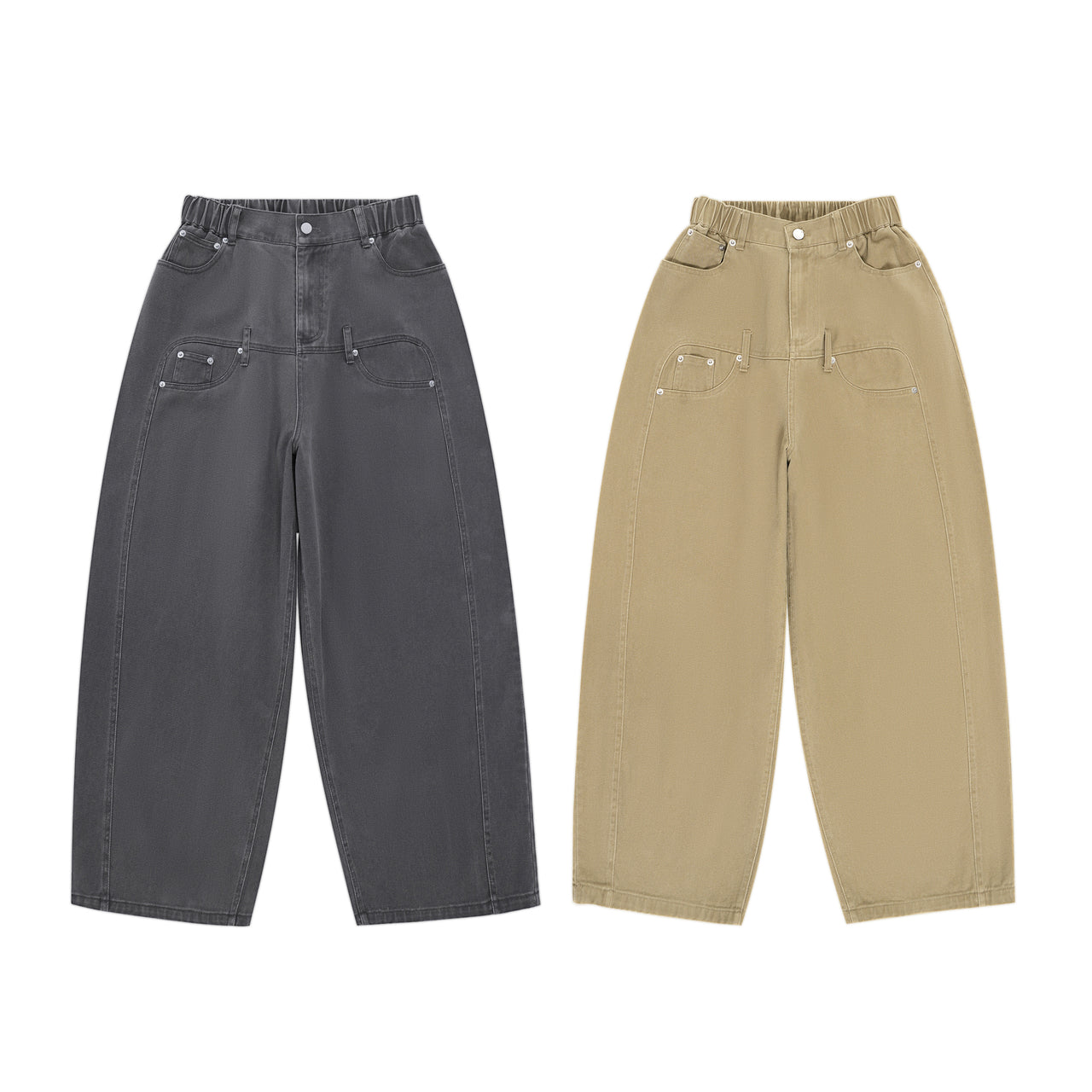 Vintage American Elastic Jeans