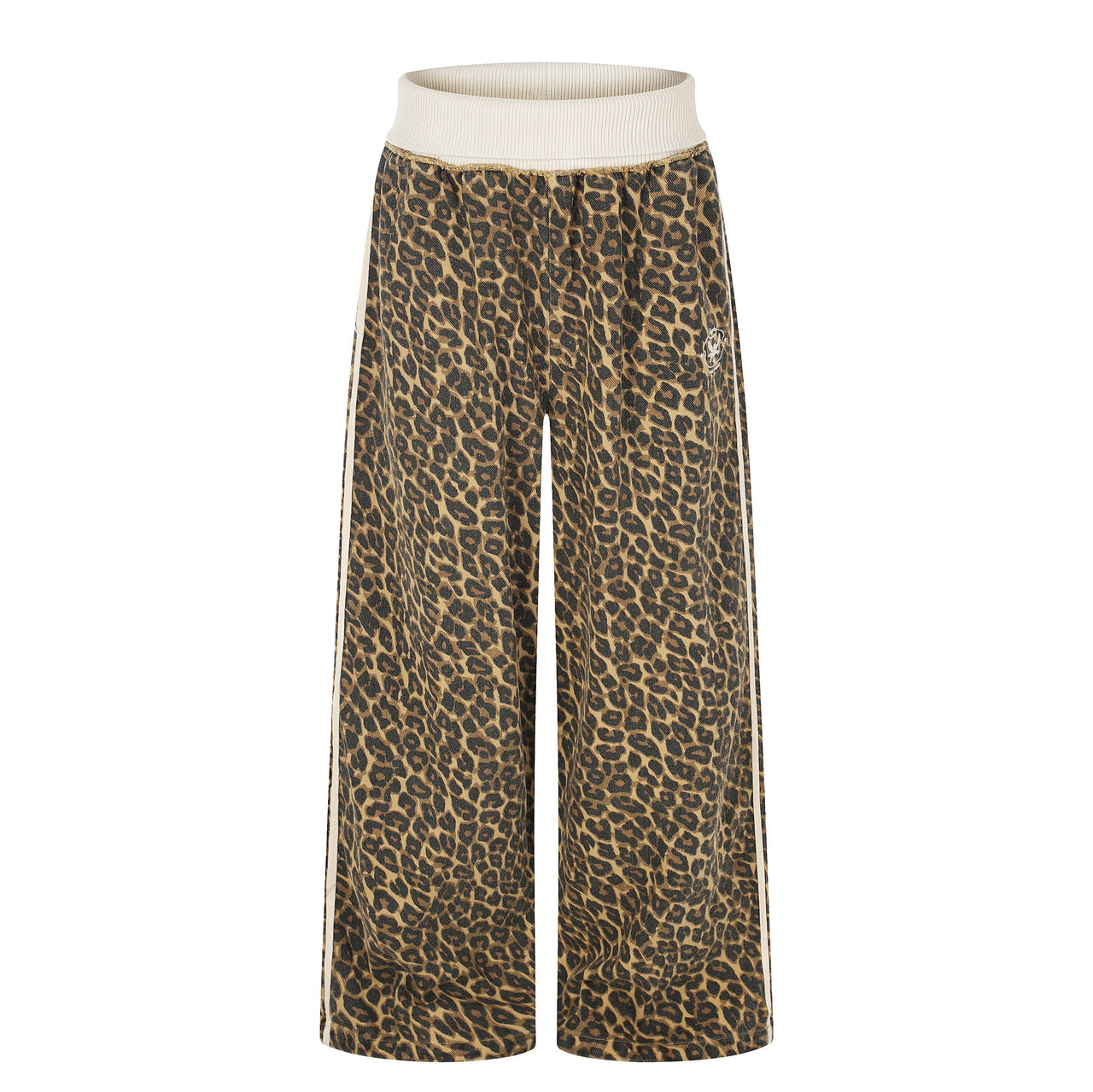 Omirad Leopard Wide Leg Sweatpants
