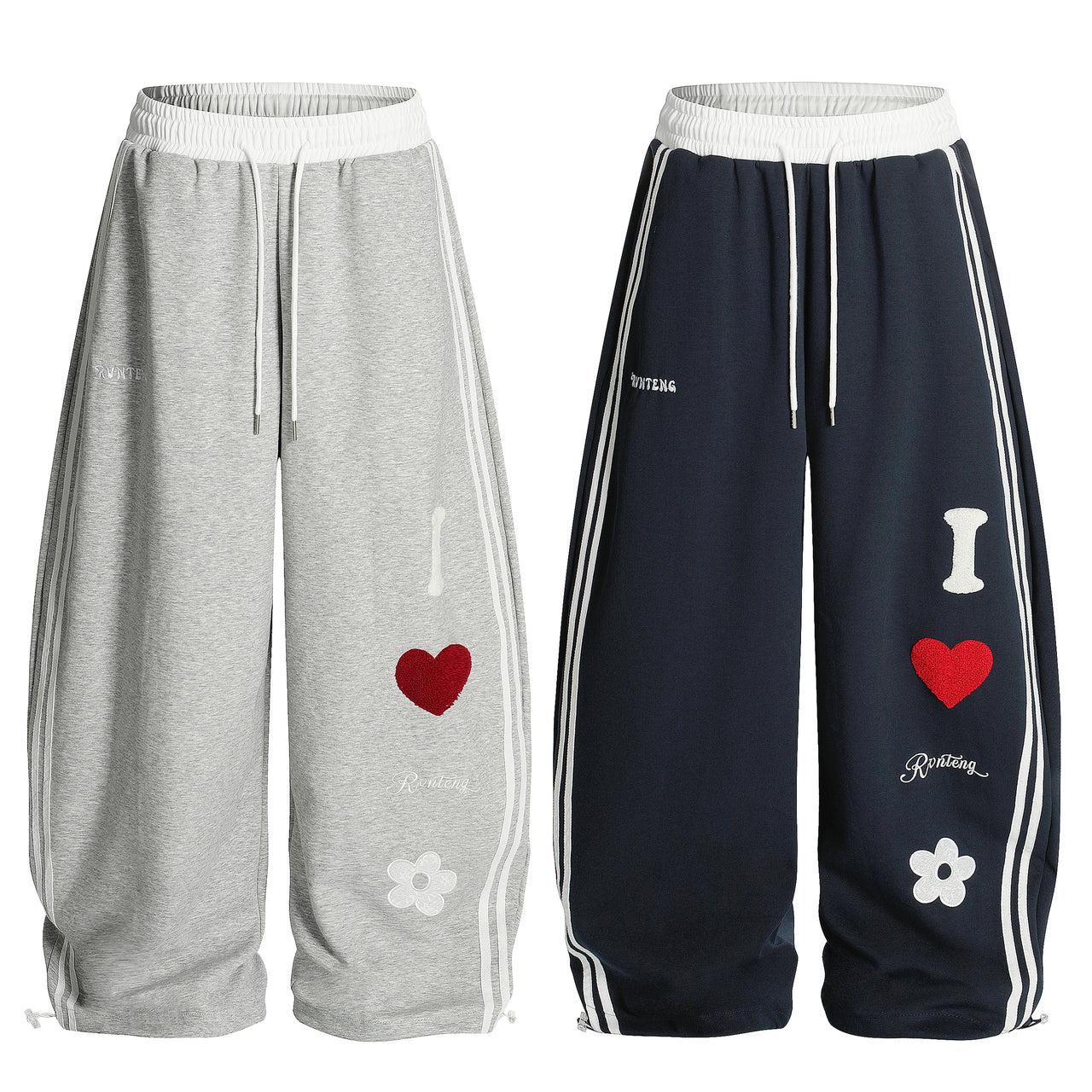 Omirad Heart & Daisy Track Pants