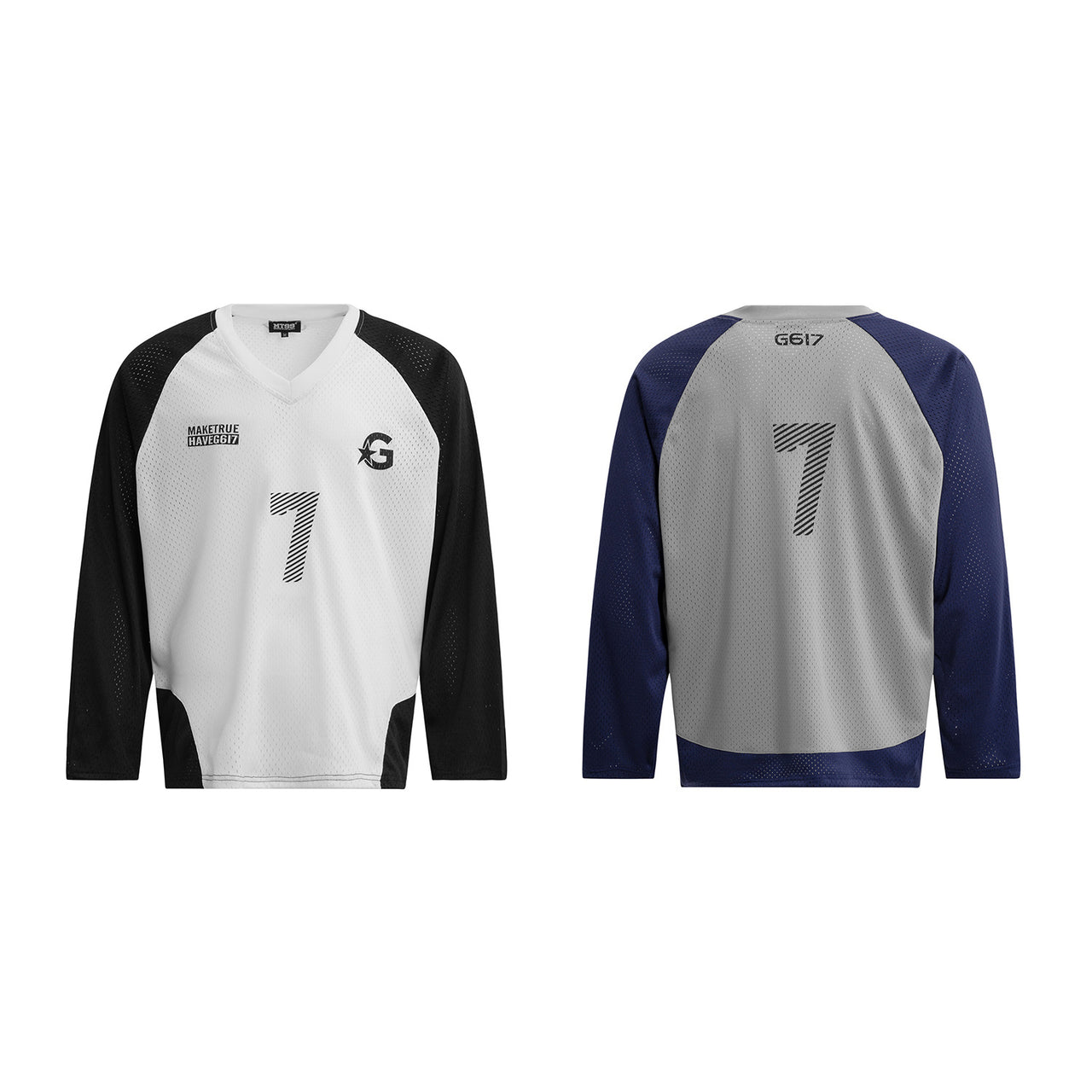 American Vintage Mesh Sports Sweatshirt