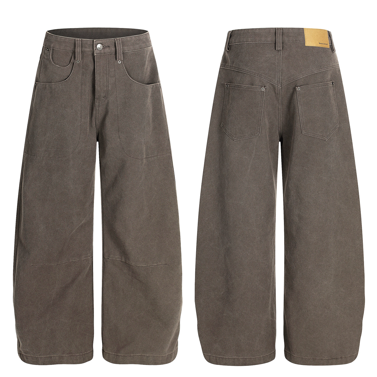 Omirad Workwear Wide-Leg Pants