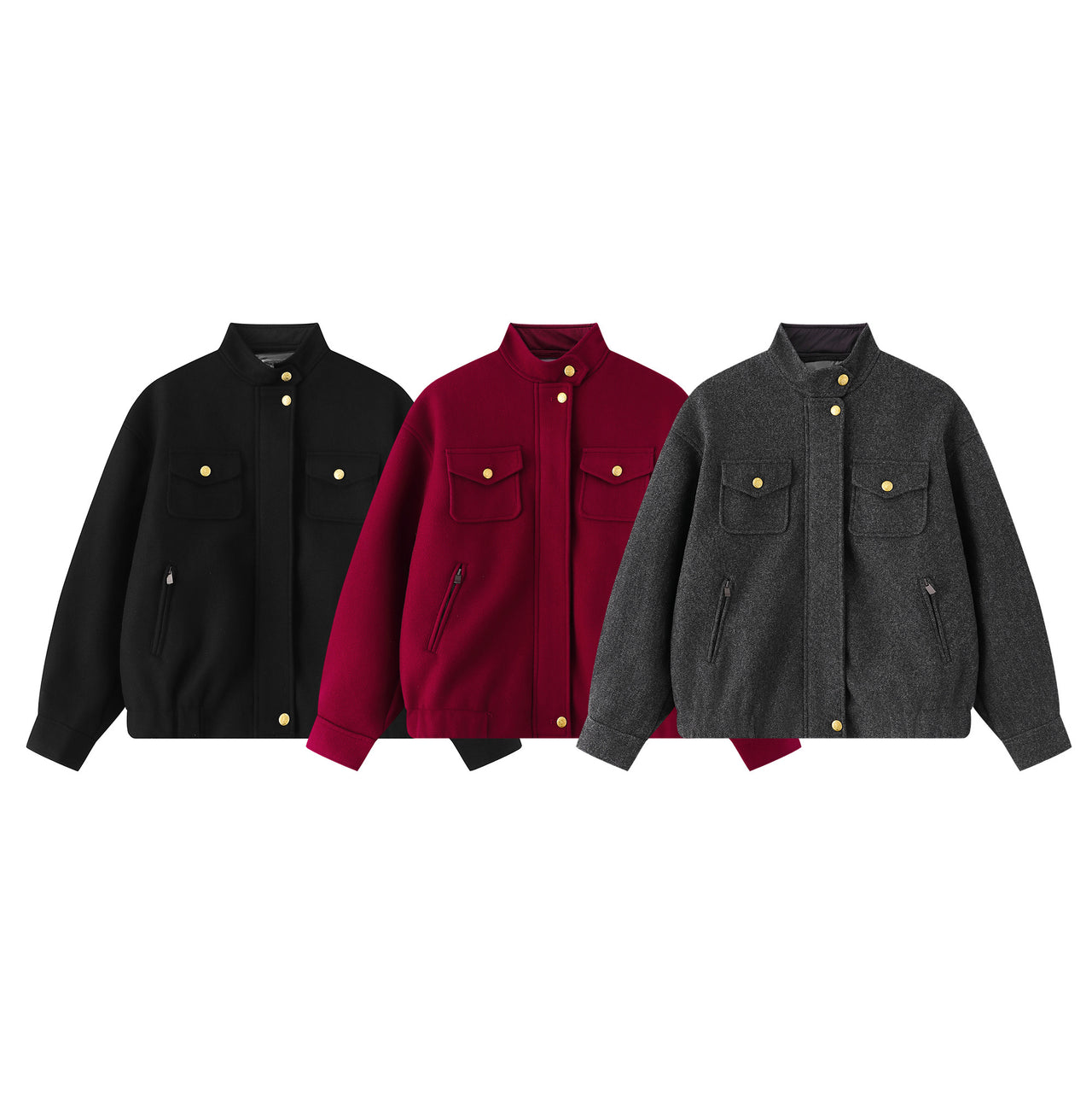 Omirad Utility Mesh Bomber Jacket