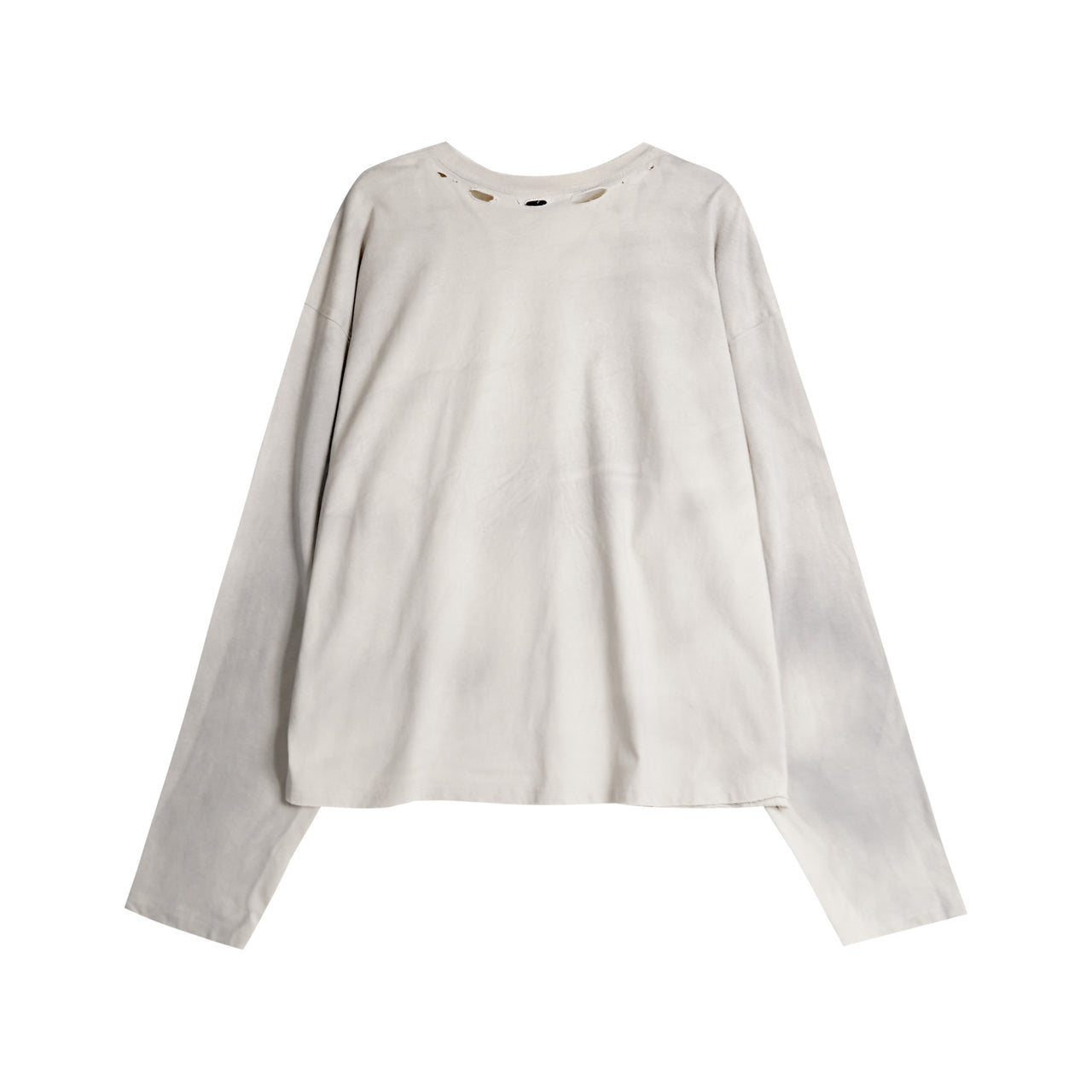 American Vintage Portrait Printed Distressed Sweatshirt