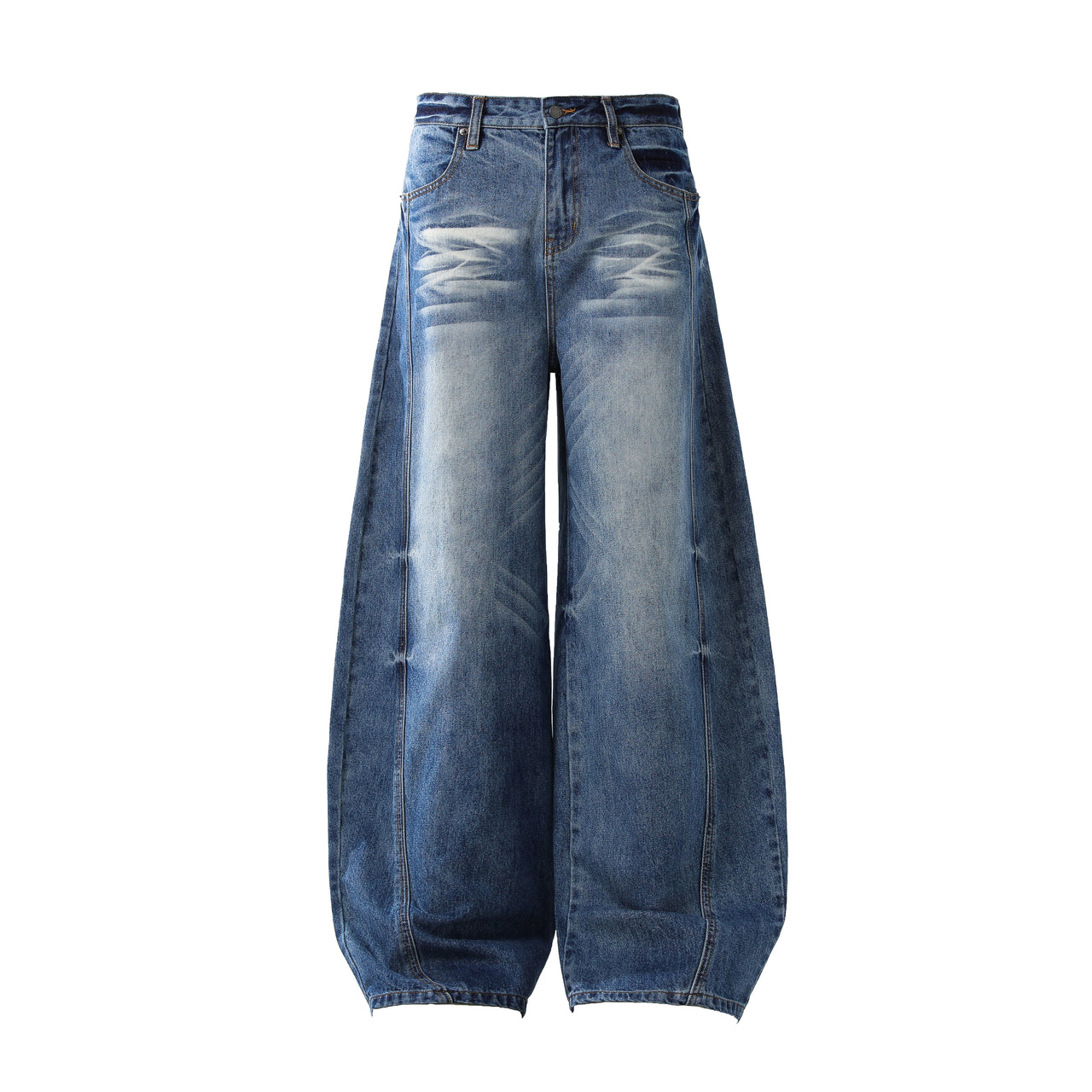 American Vintage Bamboo Stripe Washed Jeans