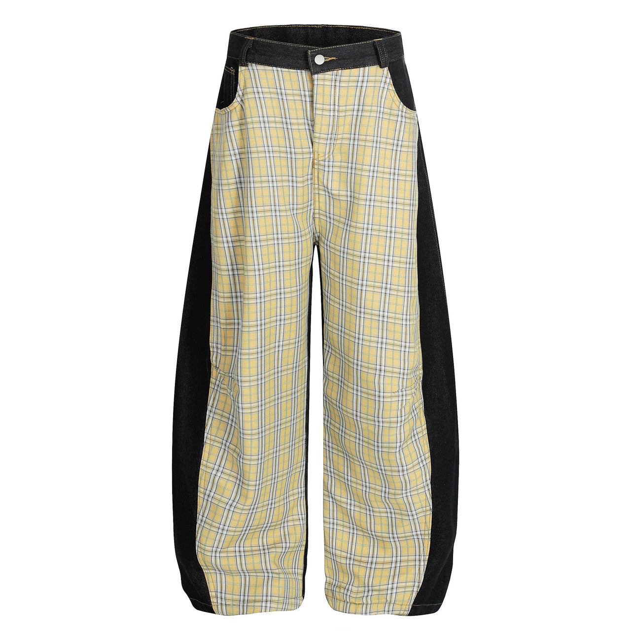 American High Street Patchwork Jeans