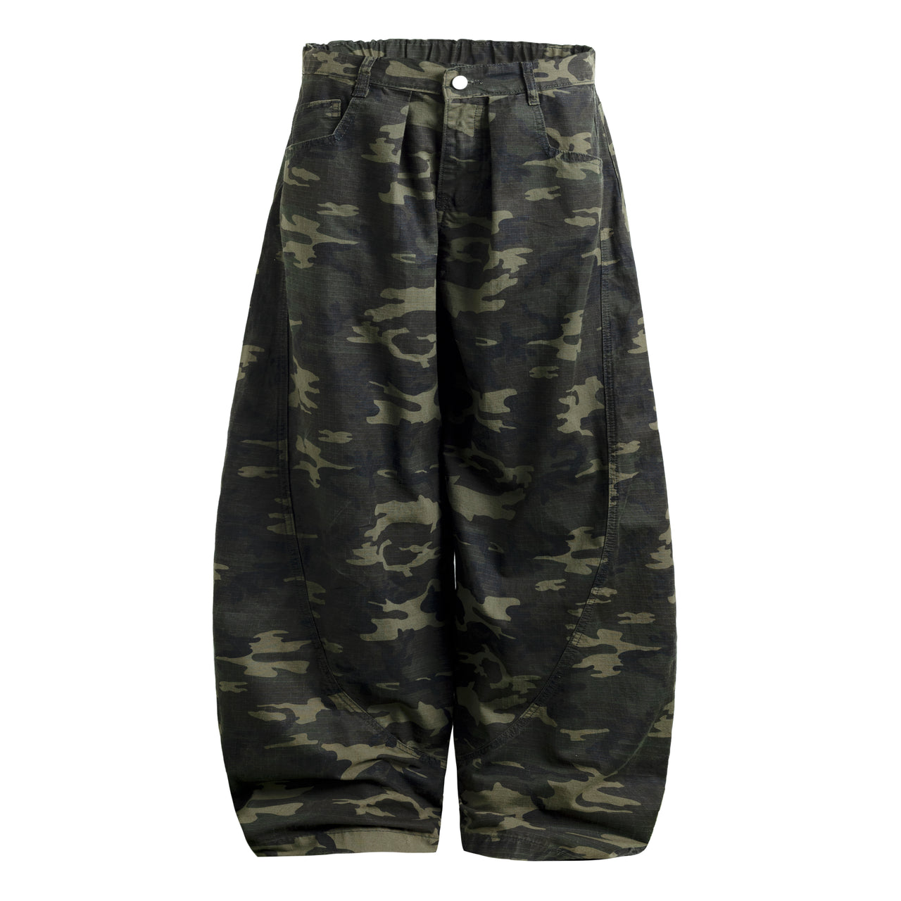 American Vintage Camo Casual Pants