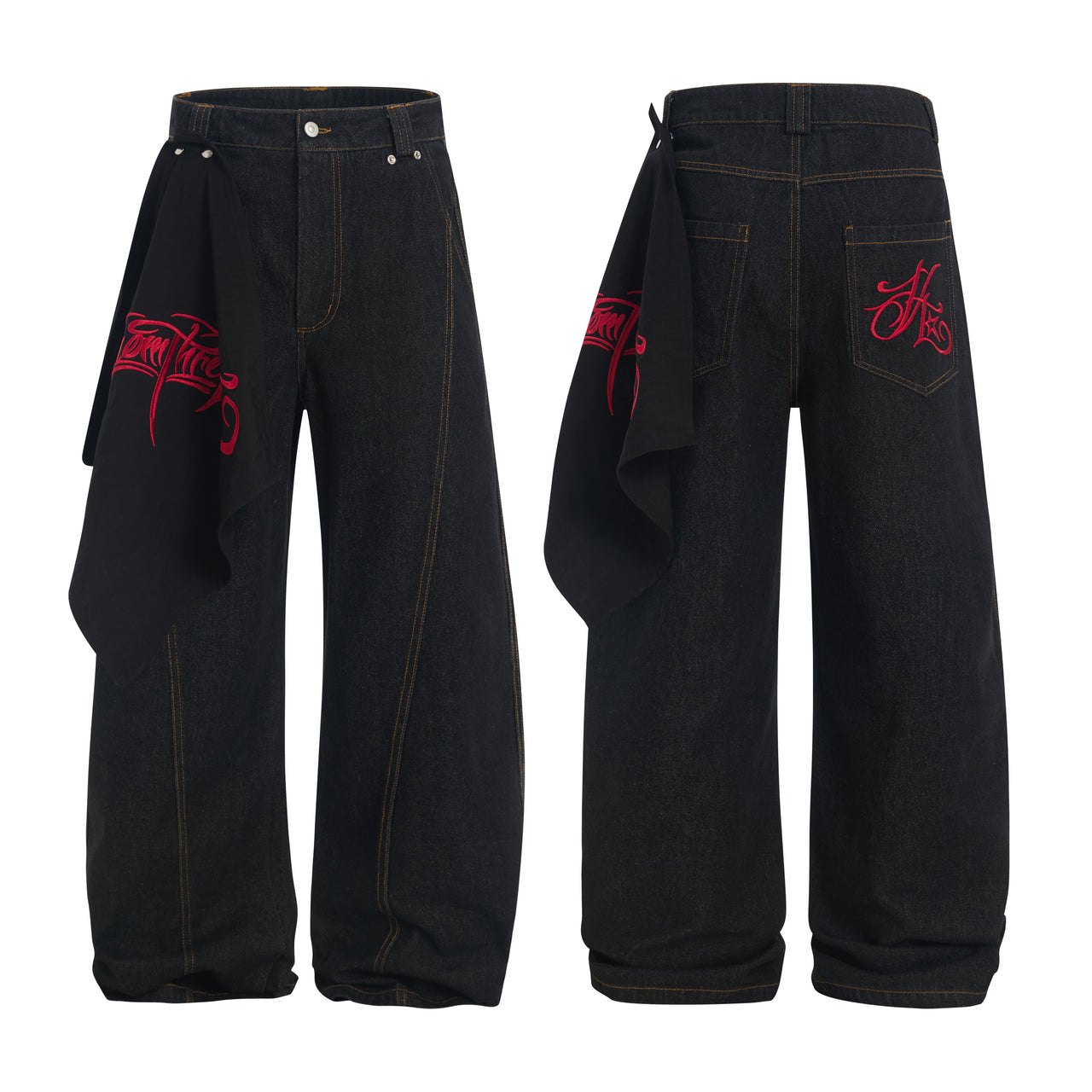 Vintage American Embroidered Jeans