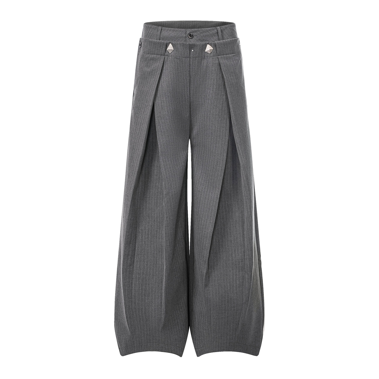 Omirad “Tailored Wrap Wide-Leg Trousers”